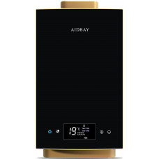 12L Calentador de Gas, 23 kW Calentador de Agua a Gas Natural, Calentador de Agua a Gas Instantáneo Temperatura Constante Inteligente (Negro) 12L Calentador de Gas, 23 kW Calentador de Agua a Gas Natural, Calentador de Agua a Gas Instantáneo Temperatura Constante Inteligente (Negro)