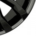 4 ruedas completas de invierno Uteca 9,5 x 22 ET 40 5 x 112 negro con 275/35 R22 104 V Pirelli Scorpion Winter XL FSL M+S 3PMSF