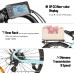  Accolmile Bicicleta Eléctrica 28” 700C, Ebike de Ciudad con 36V 250W Motor de Media Torsión M200, City Bicicleta de Paseo Pedelec, Adultos Unisex, Batería 15Ah 540Wh, Shimano 8 Velocidades 