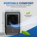 Aire acondicionado enfriador evaporativo portátil de 3 velocidades Aire acondicionado enfriador evaporativo portátil de 3 velocidades