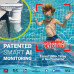 Alarma inteligente de piscina con IA – Cámara dual Alarma inteligente de piscina con IA – Cámara dual