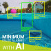 Alarma inteligente de piscina con IA – Cámara dual Alarma inteligente de piscina con IA – Cámara dual