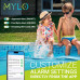Alarma inteligente de piscina con IA – Cámara dual Alarma inteligente de piscina con IA – Cámara dual