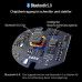 Antimi - Auriculares inalámbricos con Bluetooth 5.0 (140 Horas de reproducción, Pantalla Digital, IPX7, Resistente al Agua, para iPhone, Huawei, Samsung (Negro) Antimi - Auriculares inalámbricos con Bluetooth 5.0 (140 Horas de reproducción, Pantalla Digital, IPX7, Resistente al Agua, para iPhone, Huawei, Samsung (Negro)