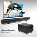 Barra de Sonido de Altavoz Bluetooth con Subwoofer de 4 Pulgadas 
