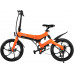 Bicicleta Eléctrica 250W Plegable Mini E- Bike Pedec 3 Modos Frenos Delanteros Y Traseros 