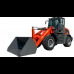 Cargadora de ruedas con motor diésel Euro5 y carga nominal de 2000 kg WL2000
