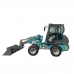 Cargadora de ruedas con motor diésel Kubota Euro5 de 1200 kg WL1200T.