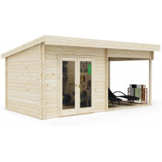 Casa Prefabricada de Madera para Jardín Moderna