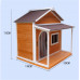 Casa de Perro de Madera Maciza 