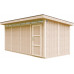 Caseta de jardín 8.52 + 2.95m²-L530xW279cm-con Suelo 