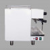 Chef Prosentials Bomba de café espresso con espuma de leche, presión de 12 barras, caldera de intercambio de calor 9L, color blanco