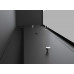  Chimenea de bioetanol de diseño para empotrar en la pared con cristal protector incluido, marco negro semimate de acero inoxidable, quemador de 3 litros (INSIDE1500) 
