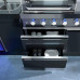 Cocina para exteriores 119 x 60 x 262 cm 