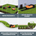 Cortacesped Worx Landroid M WR147 robotico de 20 V 1 4 acre 10,890 pies Cuadrados 