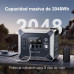 Generador solar LiFePO4 Batería de Respaldo con 3x 2400W 