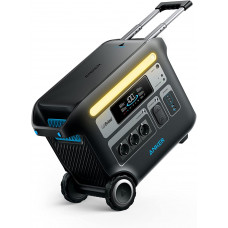 Generador solar de 2400 W con 6 baterías LiFePO4 de mayor vida útil 