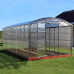 Invernadero Jardín Ruby Pro 3x4 Metros 12 M² Policarbonato Transparente 4mm, Marco Acero, Varios Modelos y Tamaños, Ideal Huerto Plantas y Cultivos 