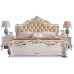 JVmoebel Cama barroca clásica estilo rococó, cama de hotel tapizada, cama de matrimonio, Chesterfield JVmoebel Cama barroca clásica estilo rococó, cama de hotel tapizada, cama de matrimonio, Chesterfield