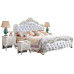 JVmoebel Cama barroca clásica estilo rococó, cama de hotel tapizada, cama de matrimonio, Chesterfield JVmoebel Cama barroca clásica estilo rococó, cama de hotel tapizada, cama de matrimonio, Chesterfield