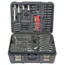 Kit de herramientas de mecánica profesional de 301 piezas SAE y métrica 