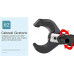 LXDDP Cortador de Cable hidráulico con batería Alicate hidráulico Recargable Herramienta de Corte de Alambre hidráulico para diámetro 105 mm / 85 mm / 65 mm