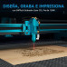 Maquina de Grabado OMTech 130W Grabador de Laser CO2 2000x1000 