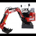 Miniexcavadora HZC Power SBKB800 gasolina 814 kg