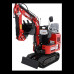 Miniexcavadora HZC Power SBKB800 gasolina 814 kg