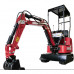 Miniexcavadora de gasolina HZC-POWER BKB851K 