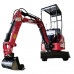 Miniexcavadora de gasolina HZC-POWER BKB851K 