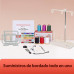 Máquina de Bordar 20x28 cm Área de Bordado Incluye 4 bastidores 