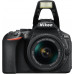 Nikon D5600 - Kit de cámara réflex de 24.2 MP con objetivo AF-P DX 18 - 55 mm VR, pantalla táctil de 3", Full HD, color negro - Versión Europea Nikon D5600 - Kit de cámara réflex de 24.2 MP con objetivo AF-P DX 18 - 55 mm VR, pantalla táctil de 3", Full HD, color negro - Versión Europea