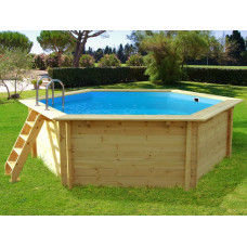 Piscina de Madera Hawai - 4.10 x 1.18 m 