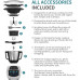 Robot de cocina todo en uno con recetas guiadas Robot de cocina todo en uno con recetas guiadas