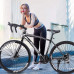 SAFGH Bicicletas de Carretera de Aluminio Duradero y Ligero de 26 Pulgadas, Bicicleta de Carretera de suspensión Completa de Aluminio Begasso Shimanos, Frenos de Disco de 21 velocidades, 700c, BIC