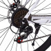 SAFGH Bicicletas de Carretera de Aluminio Duradero y Ligero de 26 Pulgadas, Bicicleta de Carretera de suspensión Completa de Aluminio Begasso Shimanos, Frenos de Disco de 21 velocidades, 700c, BIC