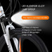  SFSGH Bicicleta eléctrica para Hombres Adultos Mujeres, Bicicleta Plegable 350W 36V 10A 18650 Batería de Iones de Litio Plegable Bicicleta eléctrica de montaña de 26"con Sistema de tran 