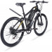SONGZO Bicicleta eléctrica 27.5 Pulgadas Bicicleta de Montaña eléctrica con Batería de Iones de Litio de 48V 15Ah, Doble Absorción de Impactos 