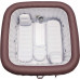 SPA de Madera K2O Royal Beach para 5-7 Personas Cuadrado 271x296x80 cm con Luz LED 