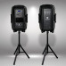 Sistema de altavoces Dj PA portátil de 12 pulgadas, 1000 W, 2 vías de alimentación 