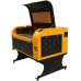 TEN-HIGH CO2 100W 220V 600x900mm Cortadora del grabado del laser con el puerto del USB 