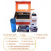 TEN-HIGH CO2 Láser Máquina de Grabado y Cortador, 40W 300x400mm, Máquina DIY, Puerto USB, Color Naranja TEN-HIGH CO2 Láser Máquina de Grabado y Cortador, 40W 300x400mm, Máquina DIY, Puerto USB, Color Naranja