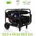 Tecnoware Generador Eléctrico 9200VA - Monofásico 230 Vac, 50 Hz - Motor de combustión interna a Gasolina (Capacidad del Tanque 25 L) - Arranque Manual, Eléctrico y Automático Tecnoware Generador Eléctrico 9200VA - Monofásico 230 Vac, 50 Hz - Motor de combustión interna a Gasolina (Capacidad del Tanque 25 L) - Arranque Manual, Eléctrico y Automático