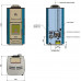Termoestufa de pellets 25 kW 
