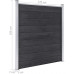 Tidyard Conjunto de Paneles para Vallas de Jardín Valla Residencial Proteccion Privacidad Puerta de Jardín Entrada Exterior Barrera WPC Marrón 180x105 cm Tidyard Conjunto de Paneles para Vallas de Jardín Valla Residencial Proteccion Privacidad Puerta de Jardín Entrada Exterior Barrera WPC Marrón 180x105 cm