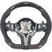 Volante LED Performance, Fibra de Carbono Cuero Napa Perforado Volante LED Performance, Fibra de Carbono Cuero Napa Perforado