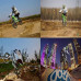 ZJZ Dirt Bike D1 Bicicleta de Cross eléctrica para Adultos de 20 y 24 Pulgadas, Motocicleta eléctrica con batería 30ah Motor 1200w DC, Freno de Disco hidráulico, Gris ZJZ Dirt Bike D1 Bicicleta de Cross eléctrica para Adultos de 20 y 24 Pulgadas, Motocicleta eléctrica con batería 30ah Motor 1200w DC, Freno de Disco hidráulico, Gris