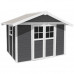 caseta cobertizo de resina jardin grosfillex deco7 7.53 m2 sherwood color marron 