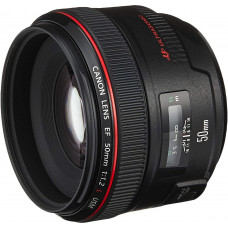  Canon EF 50mm f/1.2L USM - Objetivo para Canon (Distancia Focal Fija 50mm, Apertura f/1.2-16, diámetro: 72mm) Negro 